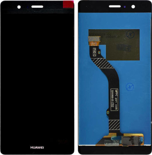 Οθόνη με Μηχανισμό Αφής για Huawei P9 (Μαύρο)