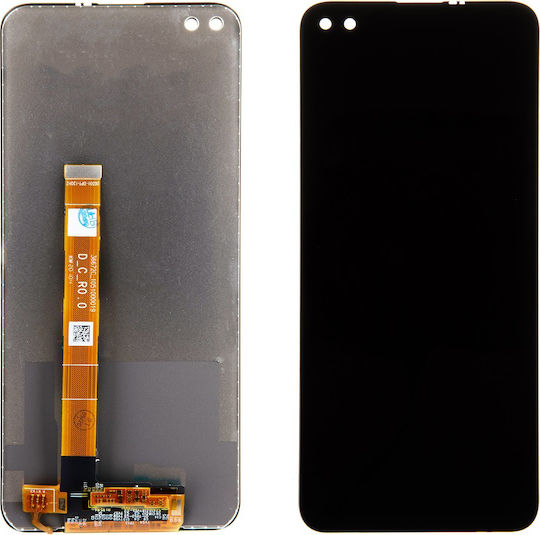 O ecran cu Mecanism Tactil pentru Realme 6 Pro (Negru)
