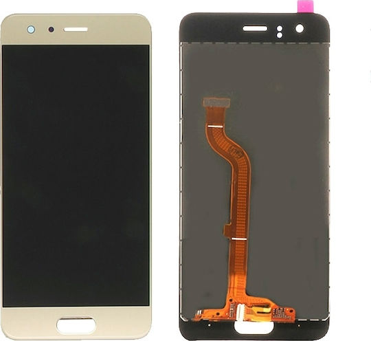 Екран със Сензорен Механизъм за Honor 9 (Златист)