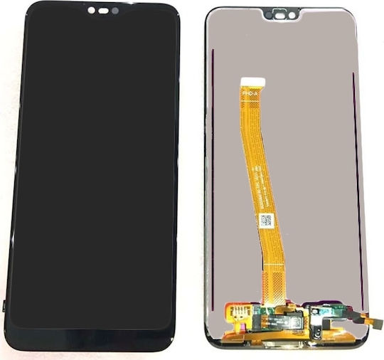 Οθόνη με Μηχανισμό Αφής για Honor 10 (Μαύρο)