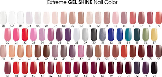 Golden Rose Extreme Gel Glanz Schimmer Lang anhaltender Nagellack Rose Gold 40 10.2ml