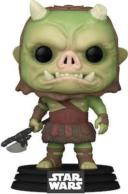 Funko Pop! Filme: Star Wars: The Mandalorian - Gamorrean Fighter 406 Cap de bobble