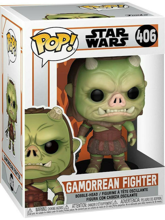 Funko Pop! Filme: Star Wars: Der Mandalorianer - Gamorrean Fighter 406 Wackelkopf