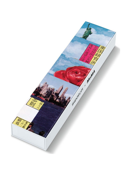 Swatch New York By Tadanori Men's Watch 34mm Battery with Rubber Strap