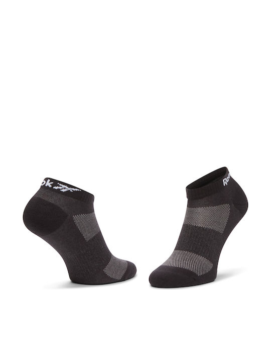 Reebok Active Foundation Αθλητικές Κάλτσες Μαύρες 3 Ζεύγη