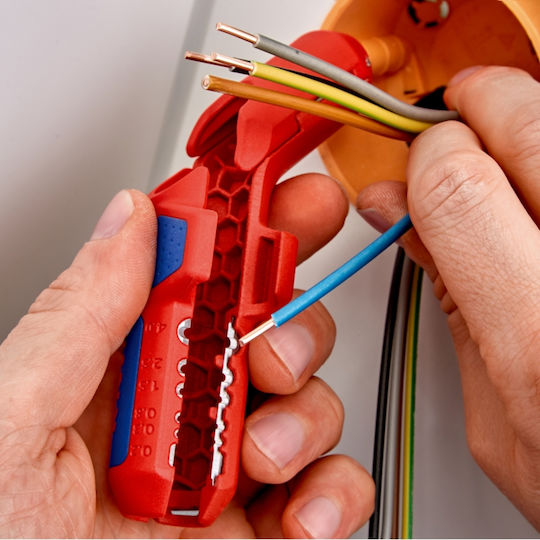 Knipex Cable Stripper with 135mm Length ErgoStrip For Left-Handed Users