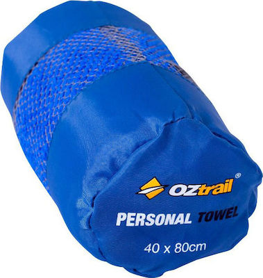 OZtrail Towel Face Microfiber Blue 80x40cm.