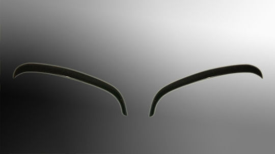 Motordrome Front Headlight Eyebrows for Smart ForTwo 453