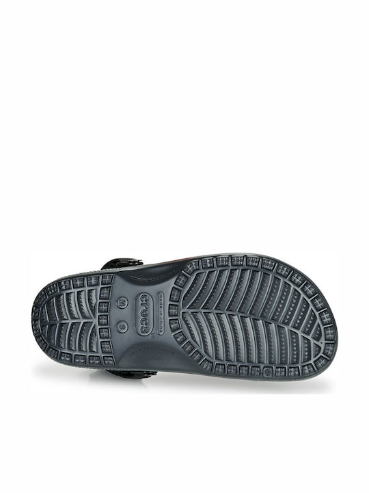 Crocs Yukon Vista II Ανατομικά Σαμπό Μαύρα