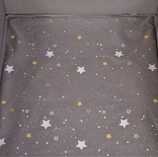 Cangaroo Once Upon A Time Playpen 2 Levels with Mattress Pink 125x62cm