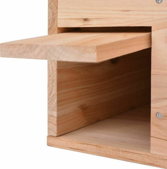 vidaXL Σπίτι Σκαντζόχοιρου Ξύλινο 45x33x22εκ.