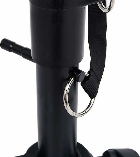 vidaXL Drum Throne Ρυθμιζόμενο Black Υ47.5-62cm