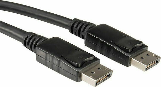 Roline Кабел DisplayPort мъжки - DisplayPort мъжки 5м Черно (S3693-10)