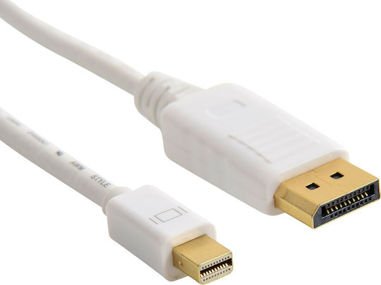 Sandberg Kabel DisplayPort-Stecker - Mini-DisplayPort-Stecker 2m Weiß (508-63)