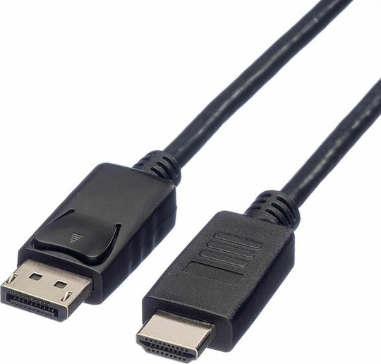 Roline Cable DisplayPort male - HDMI male 2m Black (11.04.5781)