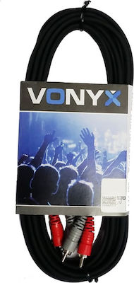 Vonyx 3m RCA male Cable (177.786)