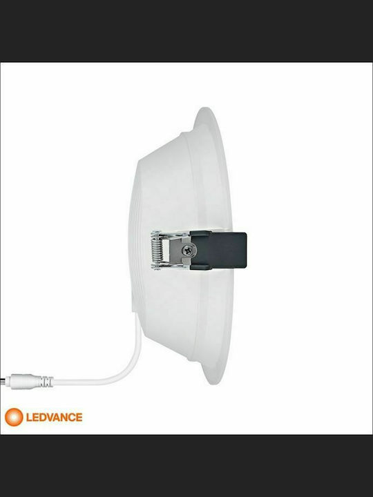 Ledvance Round Recessed LED Panel 35W with Natural White Light 4000K 21.5cm