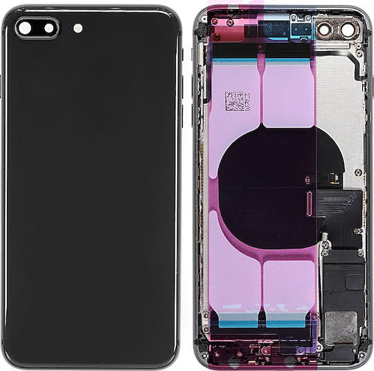 Κапак за замяна на батерията Черен за iPhone 8 Плюс
