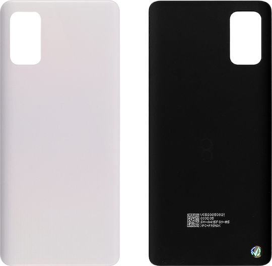 Καπάκι Μπαταρίας Ασημί για Galaxy A41