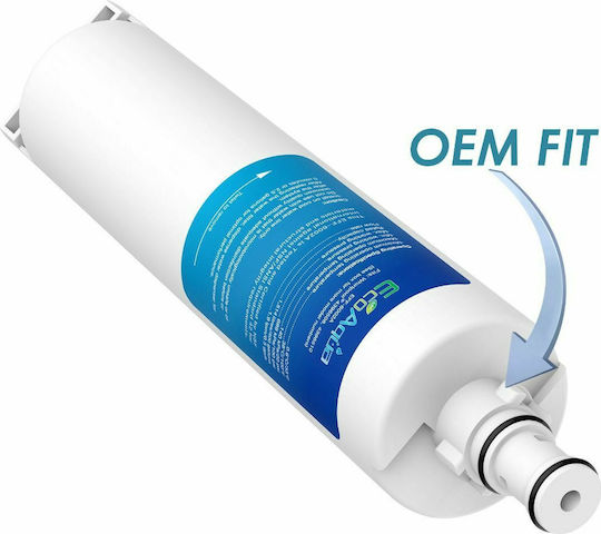 EcoAqua Εξωτερικό Ανταλλακτικό Φίλτρο Νερού Ψυγείου από Συμπαγή Ενεργό Άνθρακα EFF-6002A