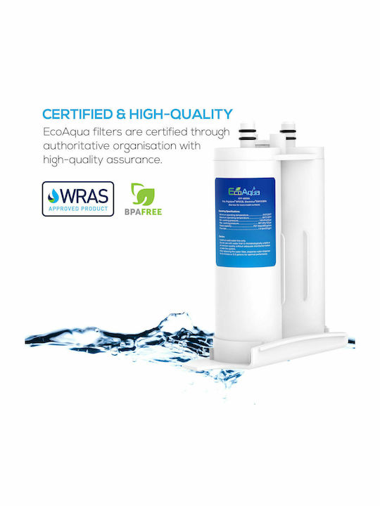 EcoAqua Εξωτερικό Ανταλλακτικό Φίλτρο Νερού Ψυγείου από Συμπαγή Ενεργό Άνθρακα EFF-6029A