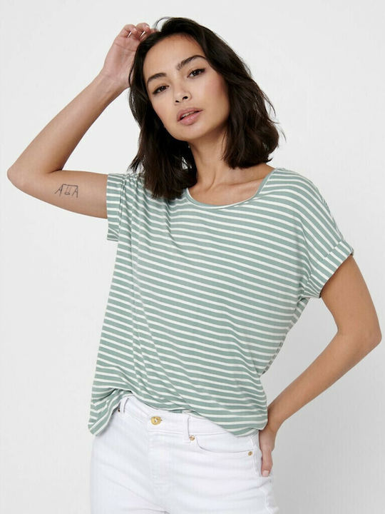 Γυναικείο T-shirt Ριγέ Jadeite
