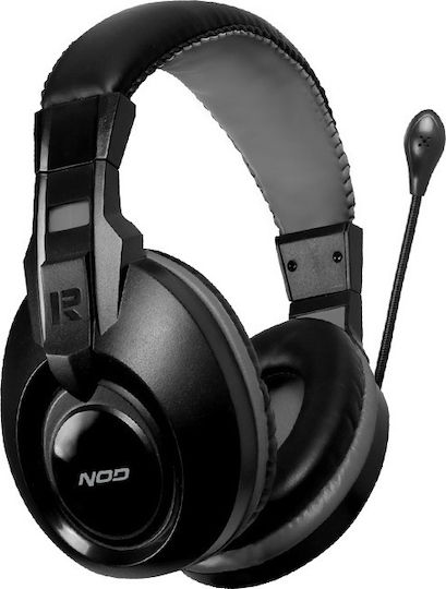 NOD Loud & Clear Over Ear Gaming Headset με σύνδεση 2x3.5mm