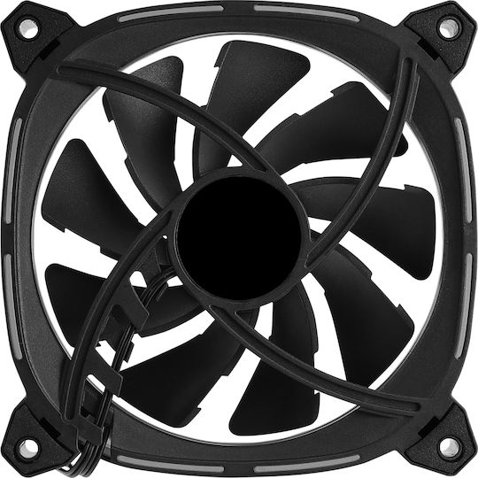 Aerocool Astro 12 Case Fan 120mm 1000rpm 42.1cfm with ARGB Lighting and 6-Pin Connection