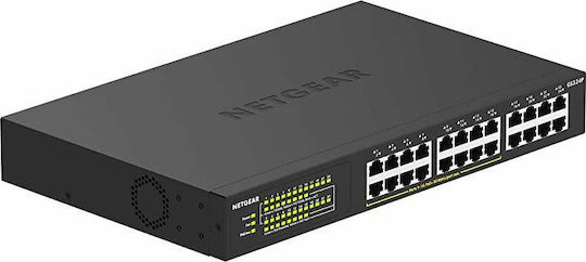 NetGear GS324P Negestionat L2 PoE+ Switch cu 24 Porturi Gigabit (1Gbps) Ethernet
