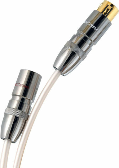 Atlas Cables Element XLR male to XLR female 2m Cable White