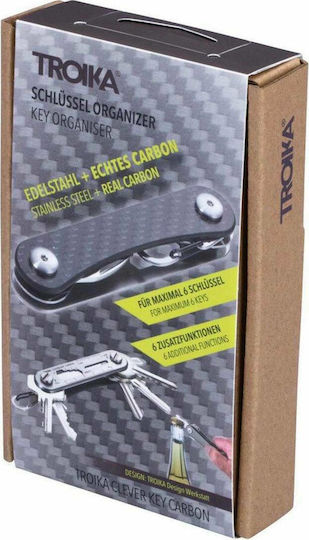 Troika Multitool Breloc Gri