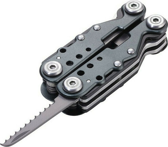 Troika Multitool Breloc Gri Cu Husă