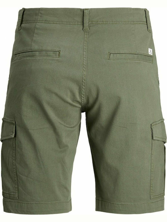 Herrenshorts Cargo Deep Lichen Green