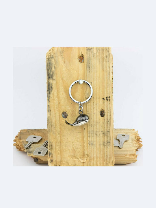 Troika Jack Pott Metallic Black Keychain