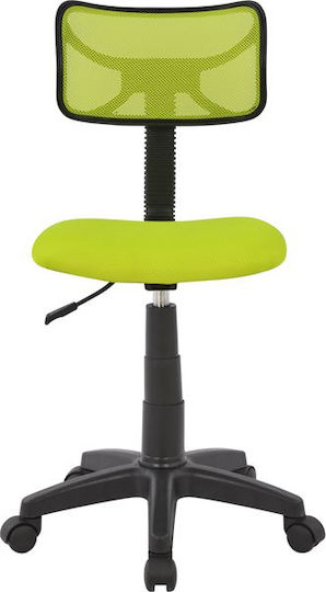 Kids Desk Chair Green 40.5x50.5x79.5-91.5cm