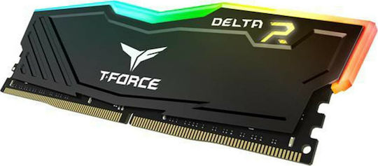 TeamGroup T-Force Delta RGB DDR4 32GB RAM με 2x16GB Modules και Ταχύτητα 3600 για Desktop
