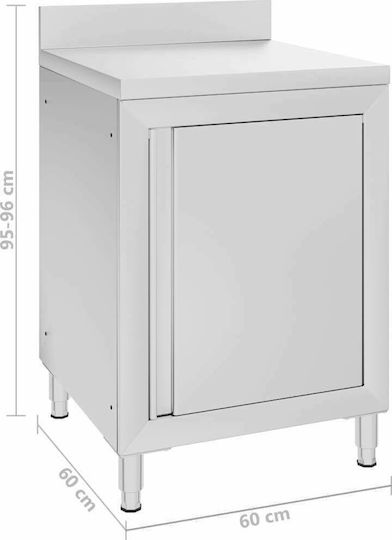 vidaXL Ερμάριο με Ανοιγόμενες Πόρτες 60x60x96cm