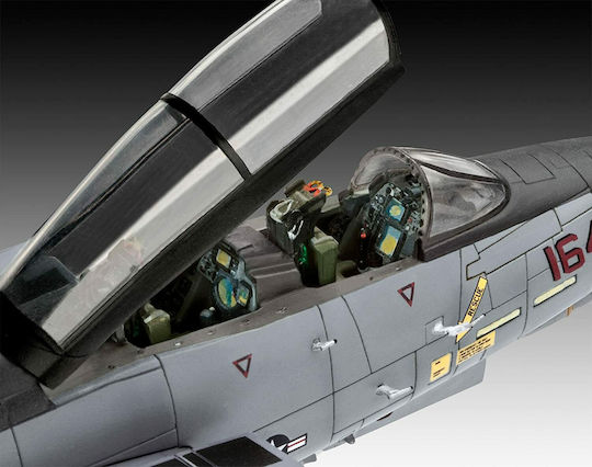 Revell F-14D Super Tomcat Figurină de Modelism Avion 110 Piese la Scară 1:72 26x26.8cm.