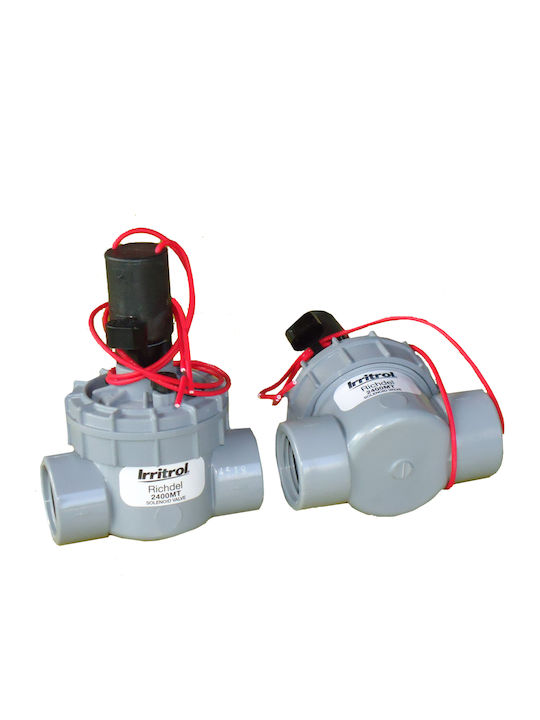 Irritrol Richdel 2400 MT Vanele de irigare electrice 1" 24V cu filet Femeie (M/F) Χωρίς Flow Control