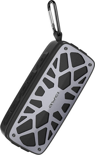 Awei Y330 Ηχείο Bluetooth 6W με Ραδιόφωνο και Διάρκεια Μπαταρίας έως 4 ώρες Γκρι