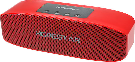 Hopestar H11 Bluetooth високоговорител 16W с радио и живот на батерията до 3 часа Червен