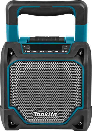 Makita DMR202 Ηχείο Bluetooth 10W με Διάρκεια Μπαταρίας έως 26 ώρες Τιρκουάζ