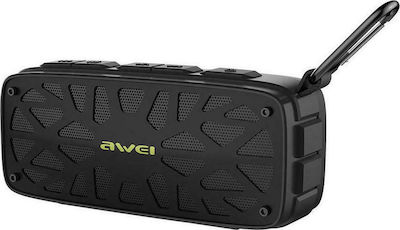 Awei Y330 Bluetooth-Lautsprecher 6W mit Radio und Batterielaufzeit bis zu 4 Stunden Schwarz