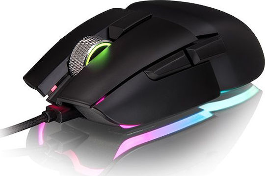 Thermaltake Argent M5 RGB Gaming Ποντίκι 16000 DPI Μαύρο