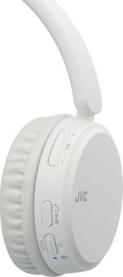 JVC HA-S35BT Bluetooth Wireless On Ear Headphones with 17 hours of Operation White