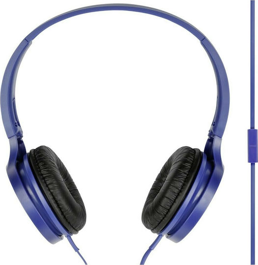 Panasonic RP-HF100ME Kabelgebunden Am Ohr Kopfhörer Blau