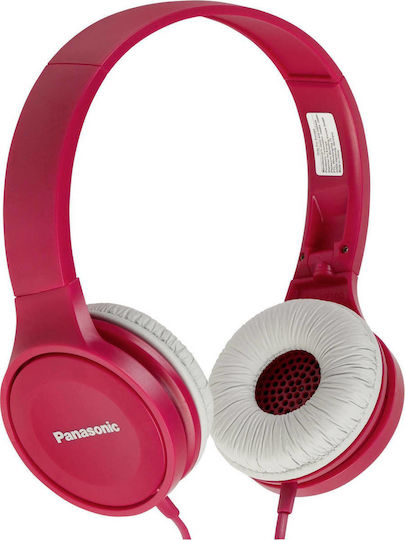 Panasonic RP-HF100ME Wired On Ear Headphones Fuchsia