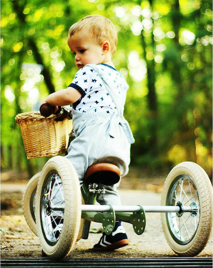 Trybike Винтидж Детска Триколка За 15 Месеца Зелен
