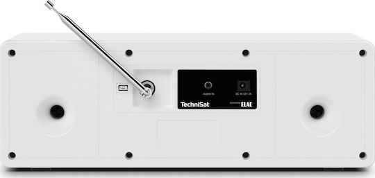 Technisat DigitRadio 4 C Επιτραπέζιο Ραδιόφωνο Ρεύματος DAB+ με Bluetooth Λευκό