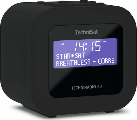 Technisat Techniradio 40 Επιτραπέζιο Ραδιόφωνο Επαναφορτιζόμενο DAB+ με USB Μαύρο